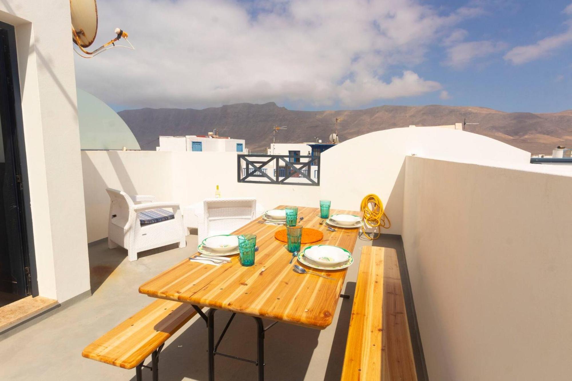 Casa Bianca Caleta De Famara Villa Kültér fotó